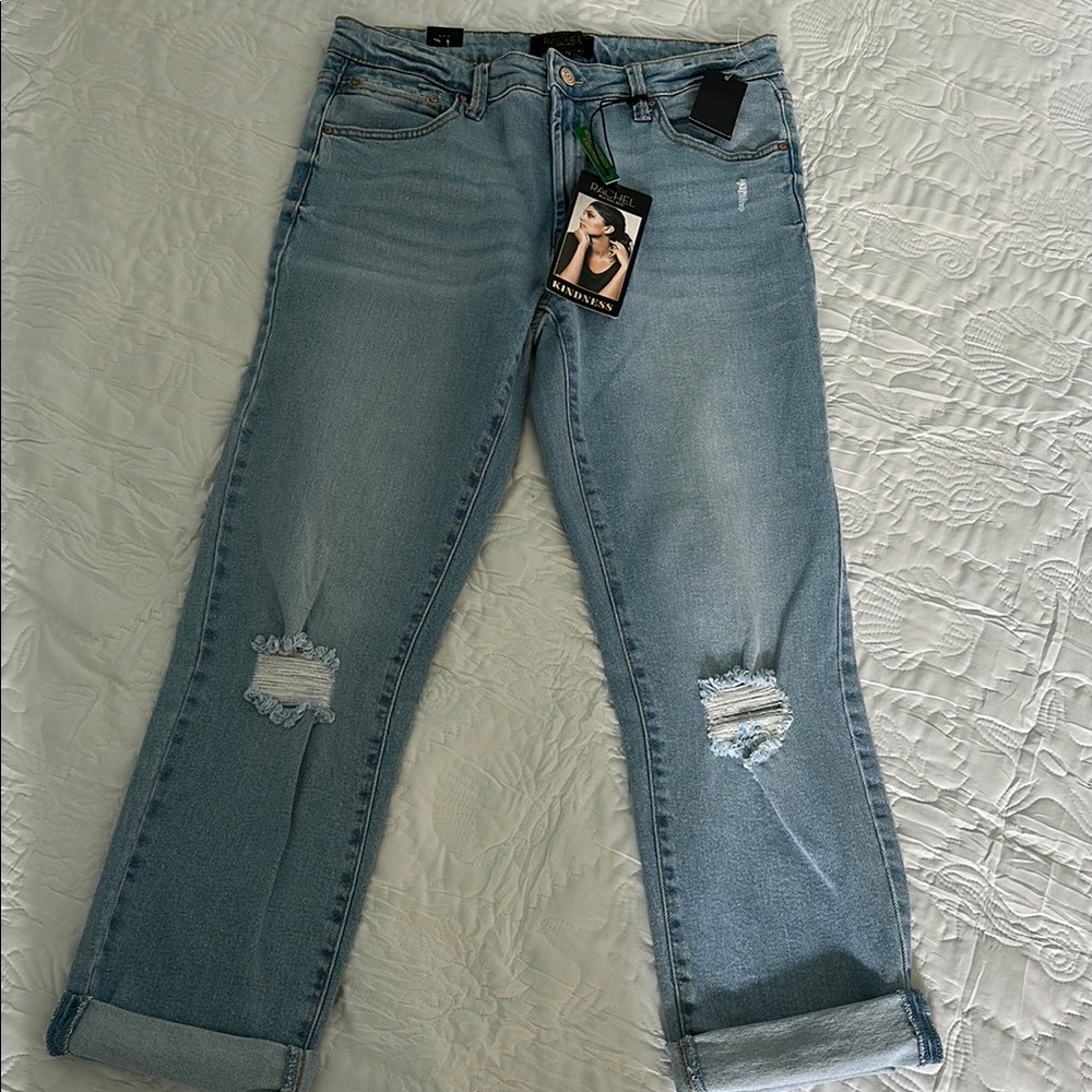 Rachel Zoe Light Blue Distressed Jeans